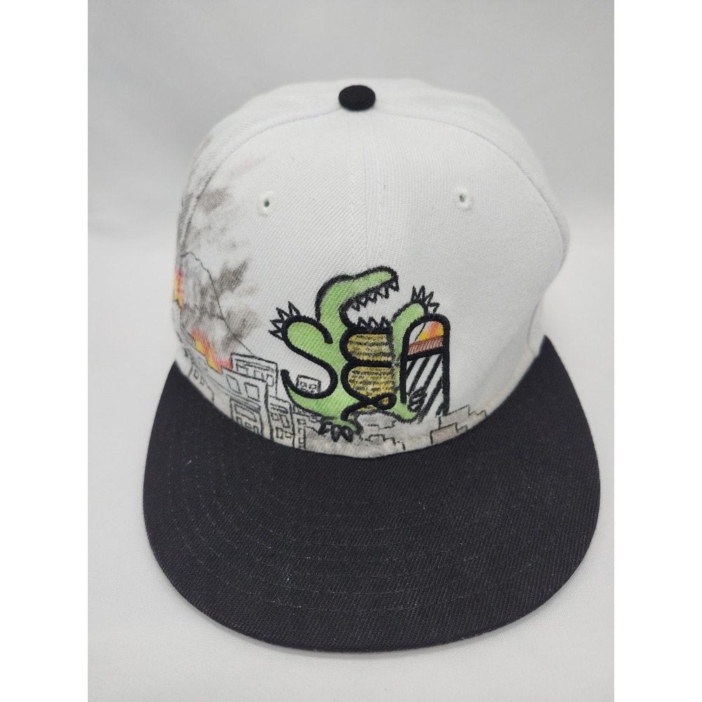 Cityscape With Dinosaur Hat